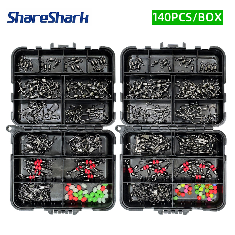 ShareShark 140Pcs Fishing Acce - Fishing Lure Box 评论和价格