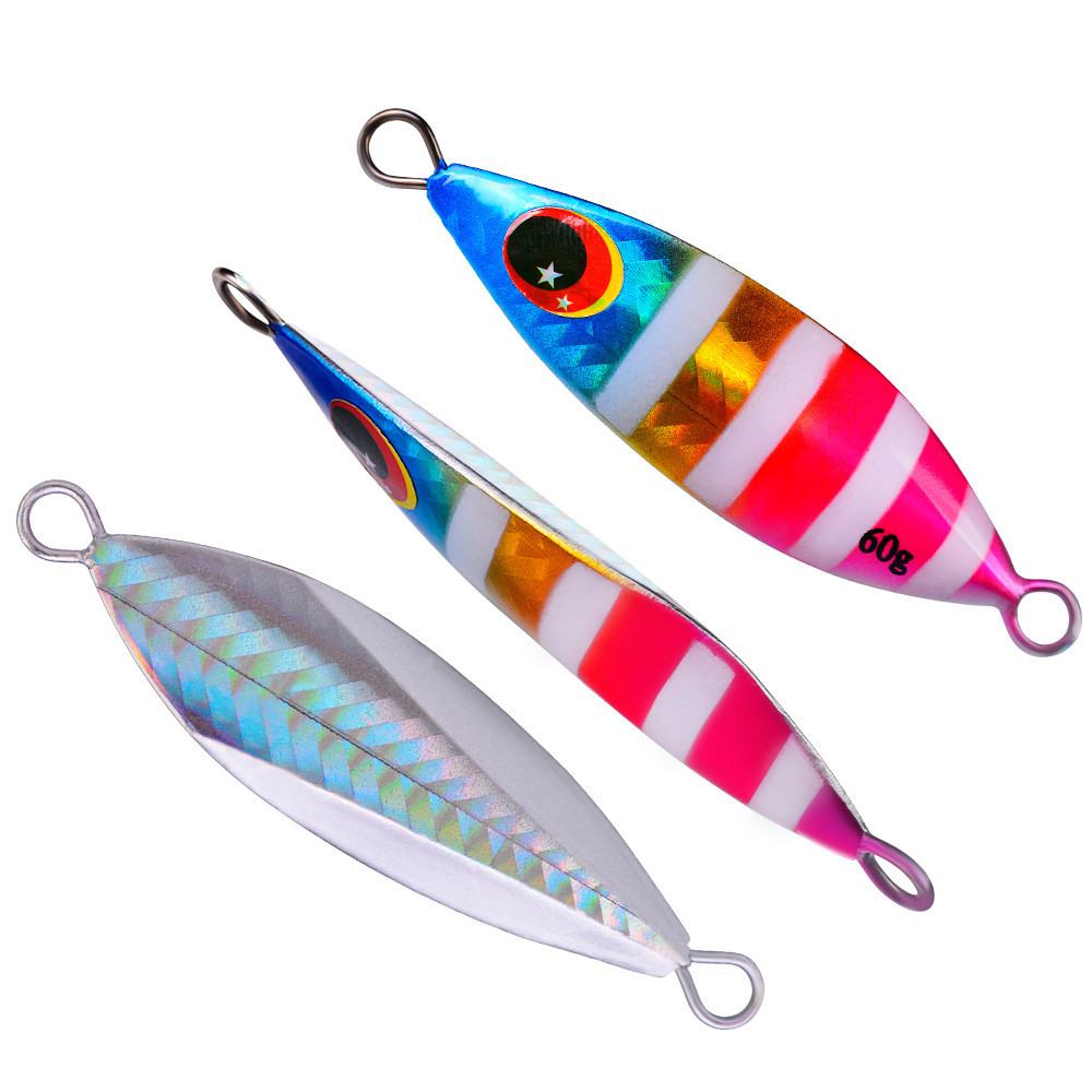 Metal Slow Jig Lure Hard Artif - Fishing Lure Buzzbait 评论和价格