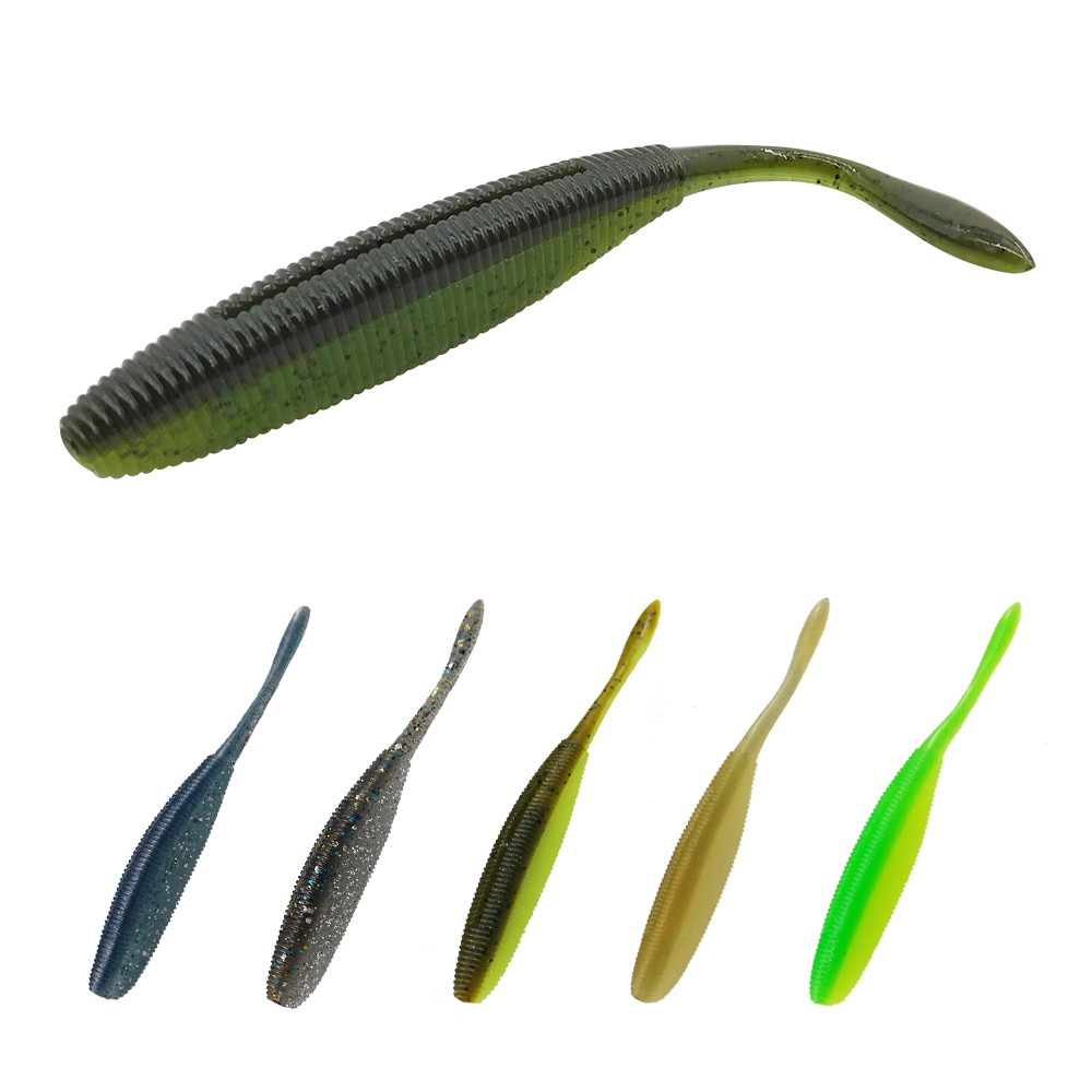 ESFISHING Drive Shad 100mm 8pc - Fishing Lure Soft Plastic 评论和价格