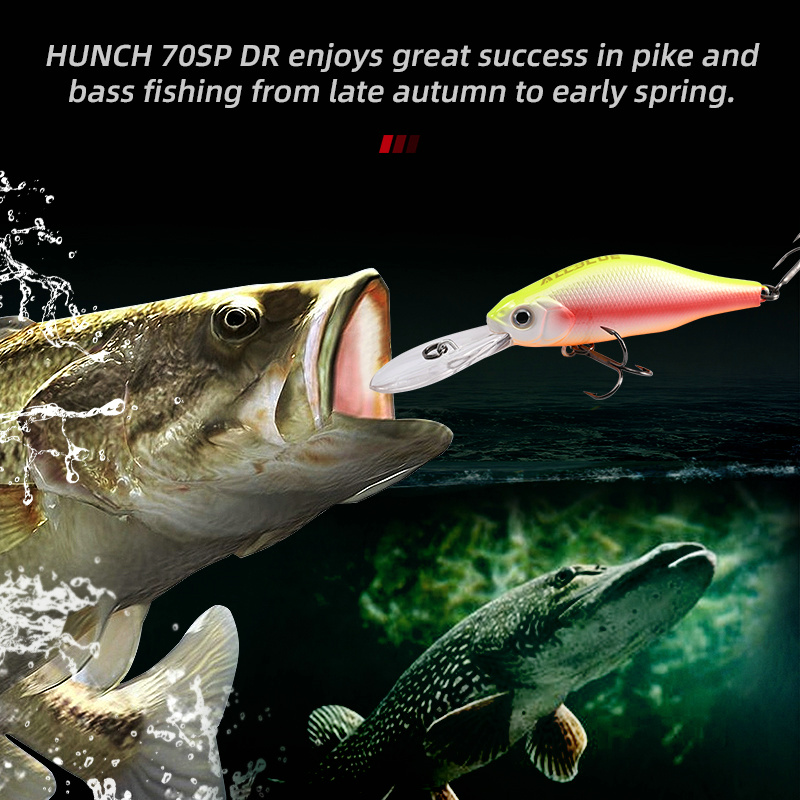 ALLBLUE HUNCH 70SP DR Professi - Fishing Lure Spinnerbait 评论和价格